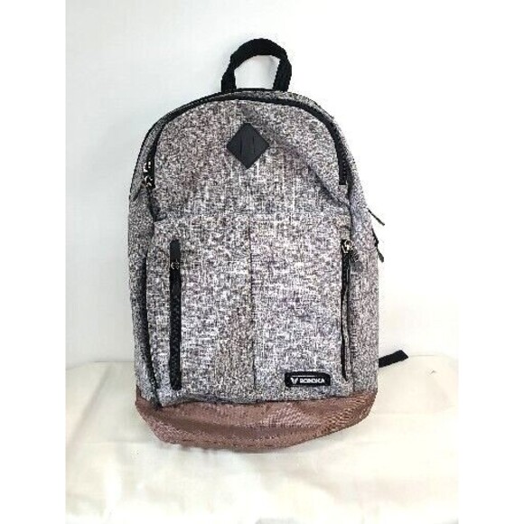 Bondka Padded Divided Insert backpack Gray & Black VGC - Picture 1 of 12